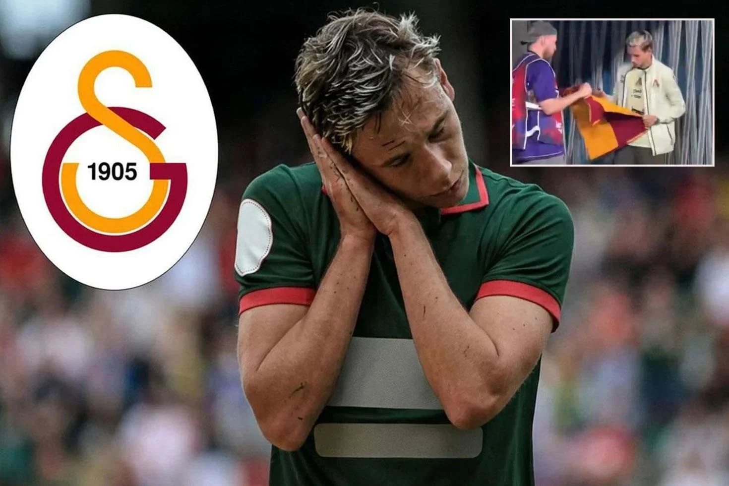 Önce Galatasaray formasını imzaladı, ardından transferini açıkladı! Cimbom’a geliyor
