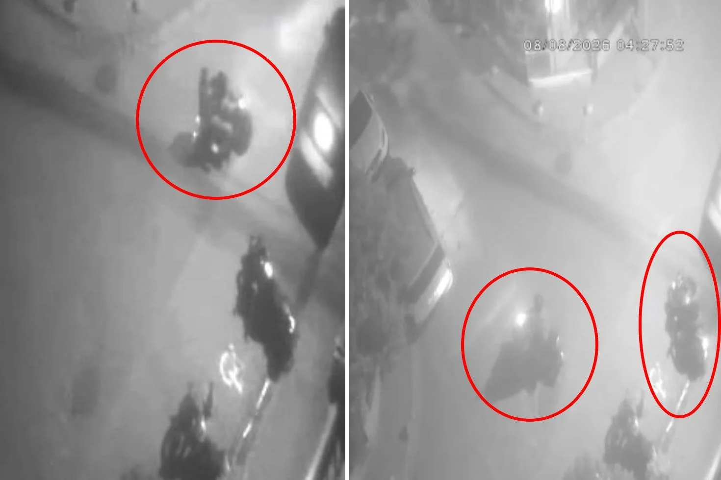 Motosikleti saniyeler içinde çaldılar: O anlar kamerada