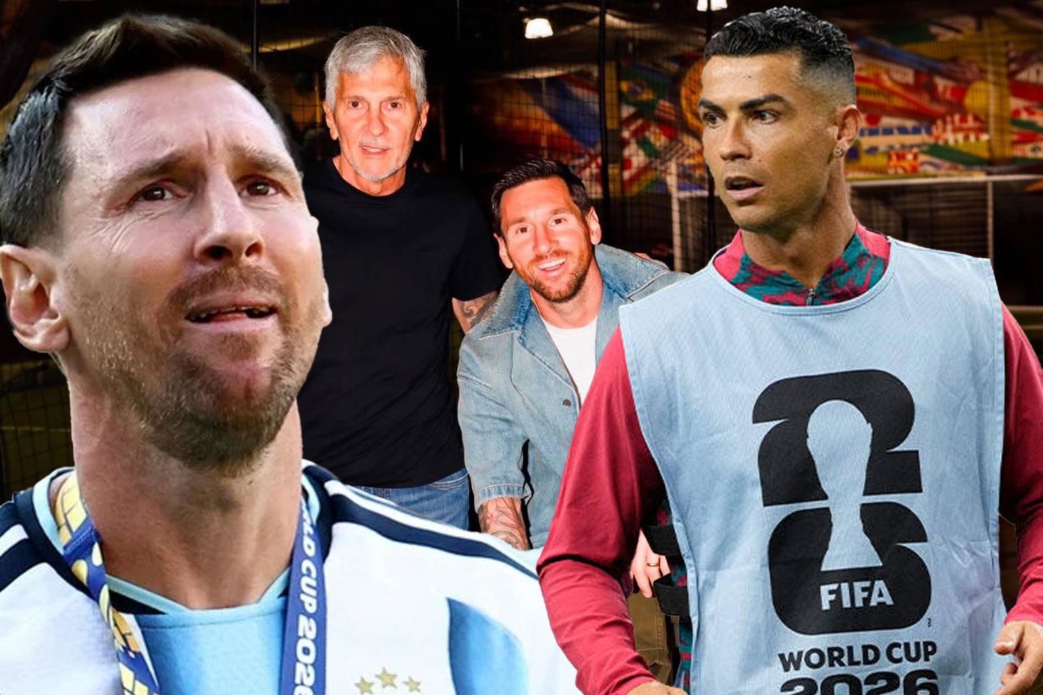 Ronaldo’dan babasını kaybeden Messi’ye başsağlığı