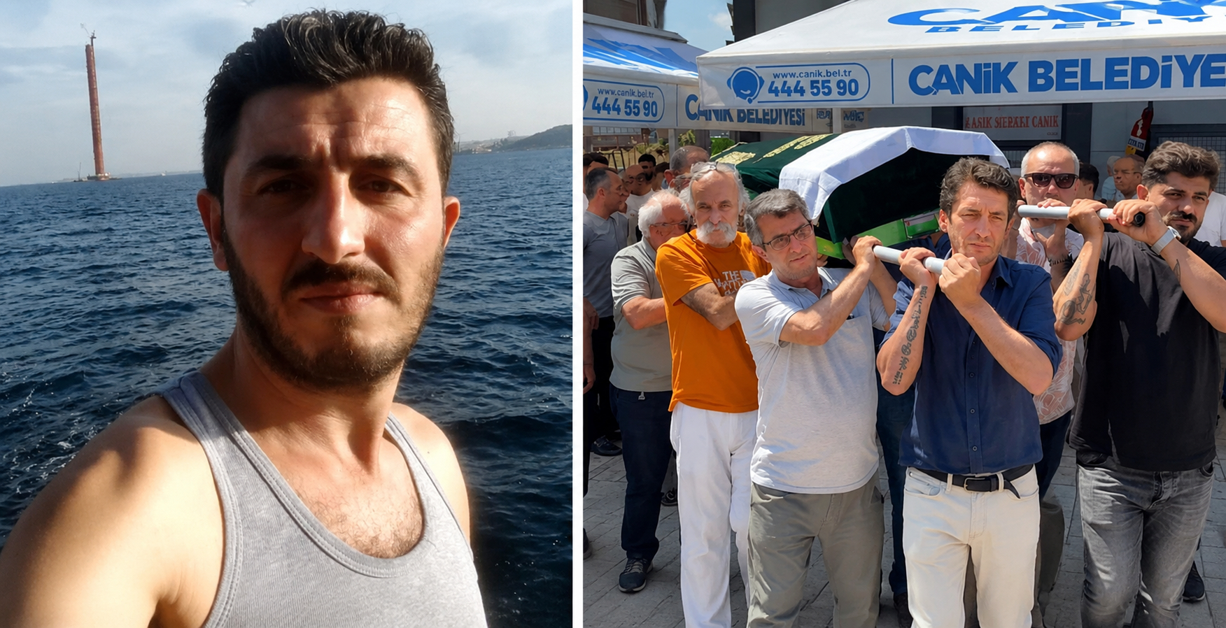 Türk aşçı dron saldırısında öldü, Samsun’da son yolculuğuna uğurlandı