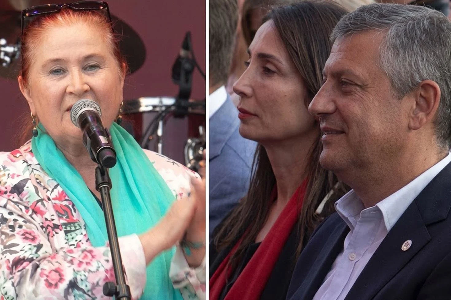 Hacı Bektaş anmasında Sabahat Akkiraz sahneye çıktı, Tülay Hatimoğulları protokoldeki yerini terk etti