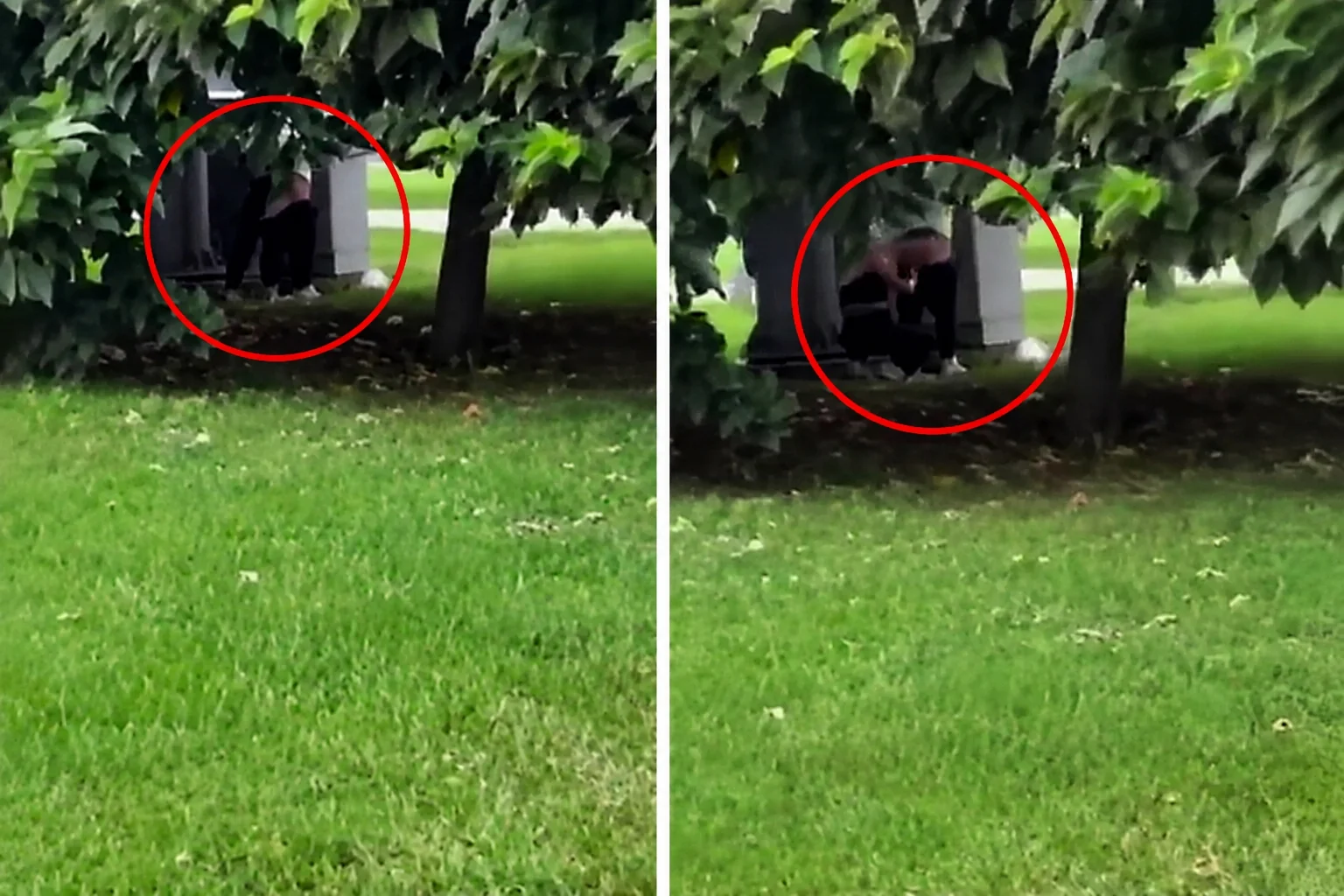 Maltepe Sahili’nde pes dedirten görüntü: Sahil ortasında sırt tıraşı