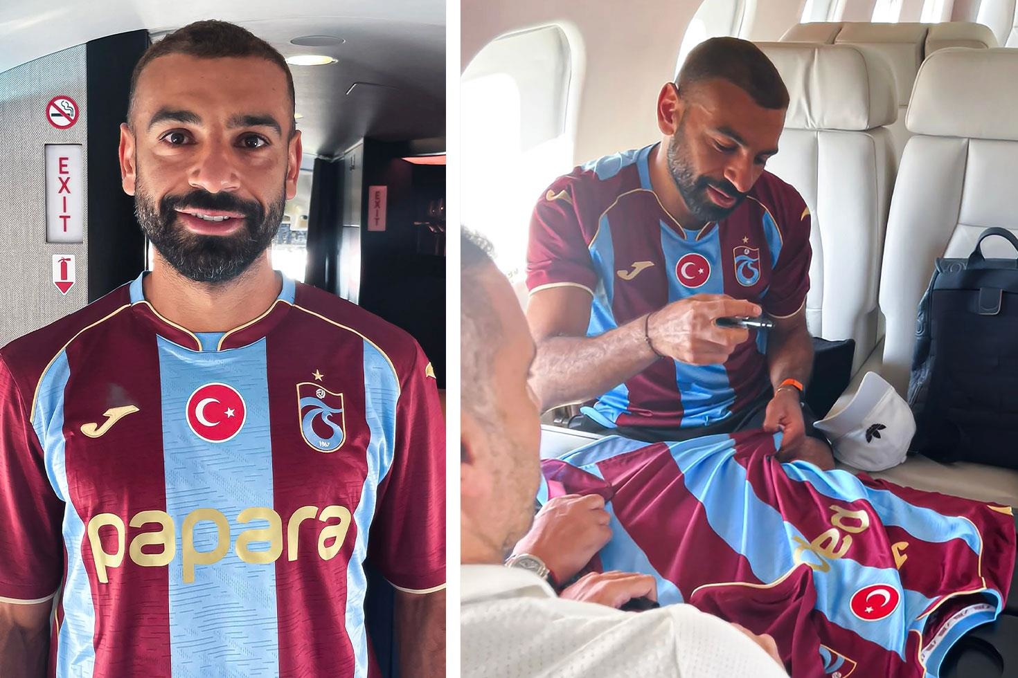 Salah Trabzonspor formasını giydi! İlk sözleri bütün şehri ayağa kaldıracak