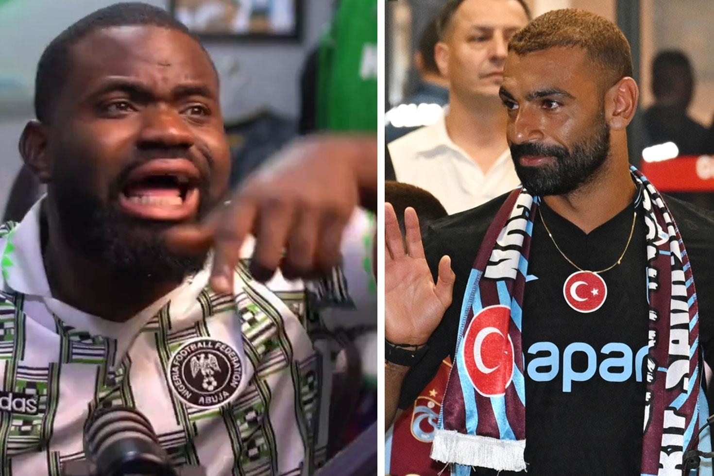 Bu adam neler diyor: Salah ve Trabzonspor’a küfür gibi sözler etti