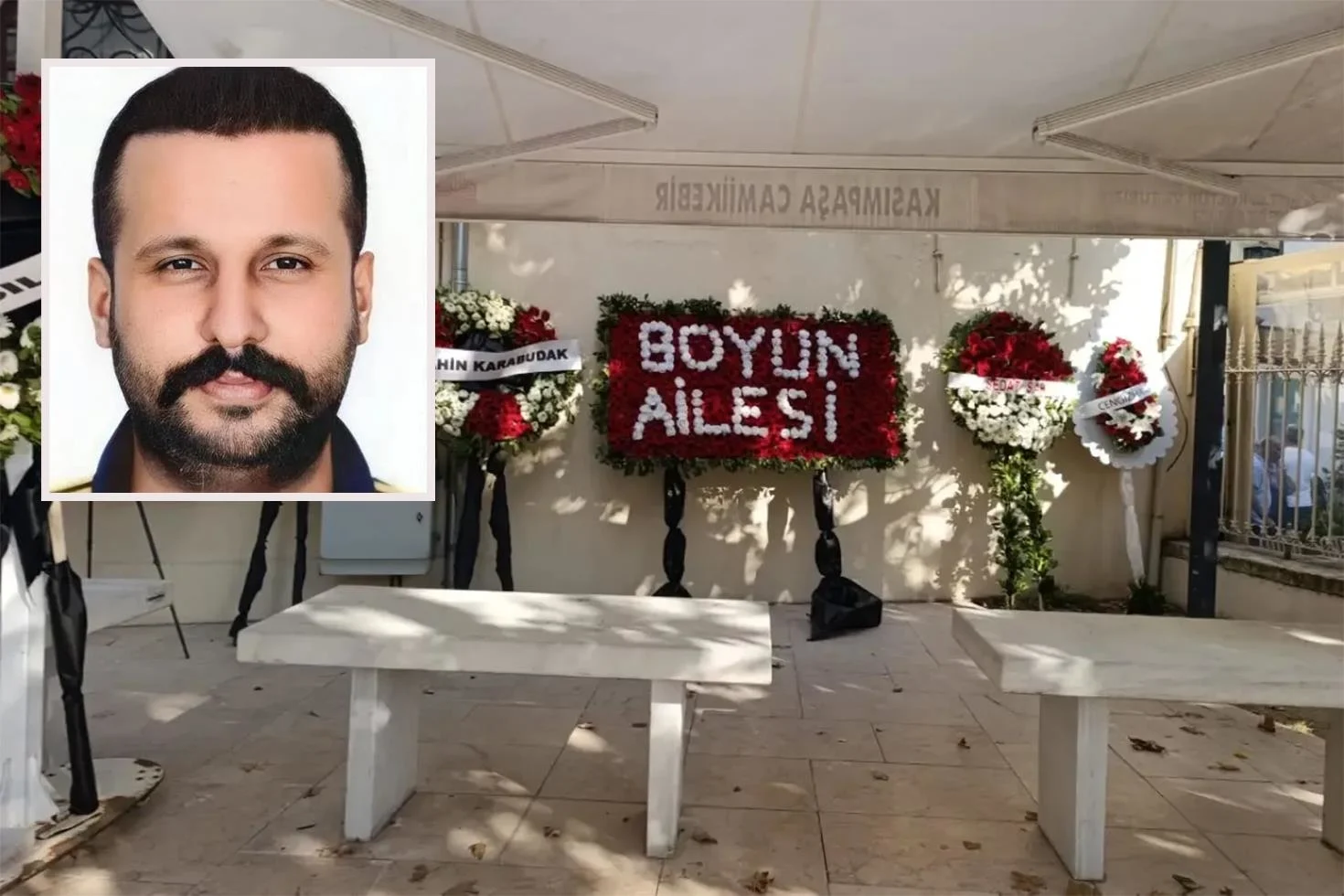 Çete liderinin annesinin cenazesine çelenk yağdı