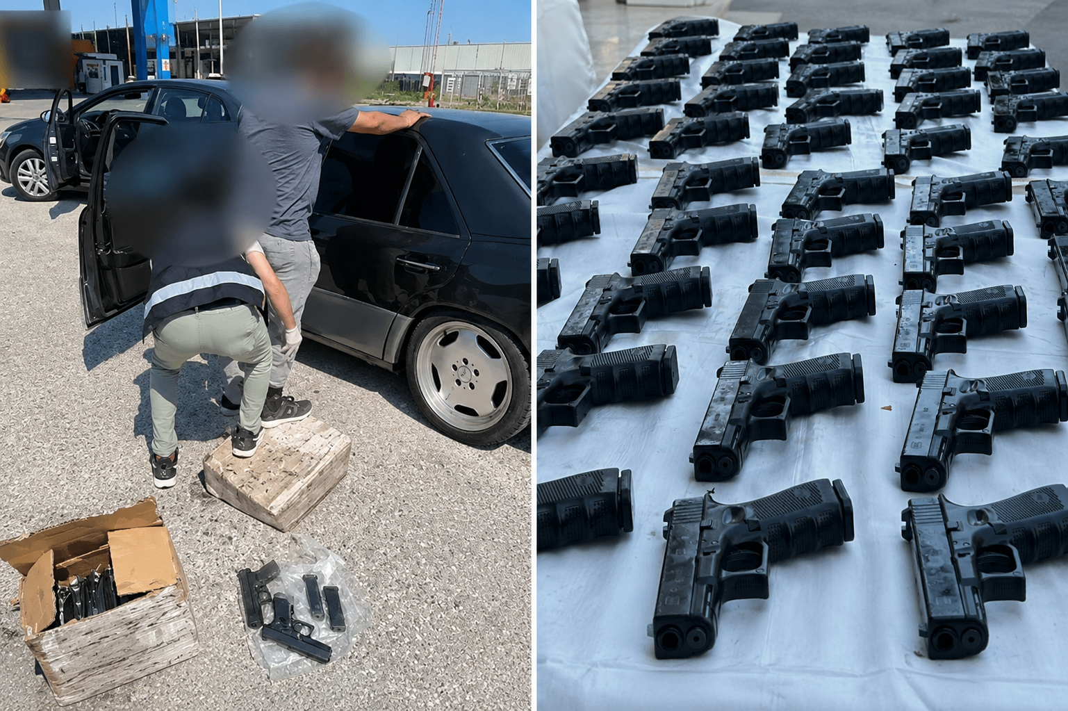 Sakarya’da silah sevkiyatına operasyon: 100 ruhsatsız tabanca ele geçirildi