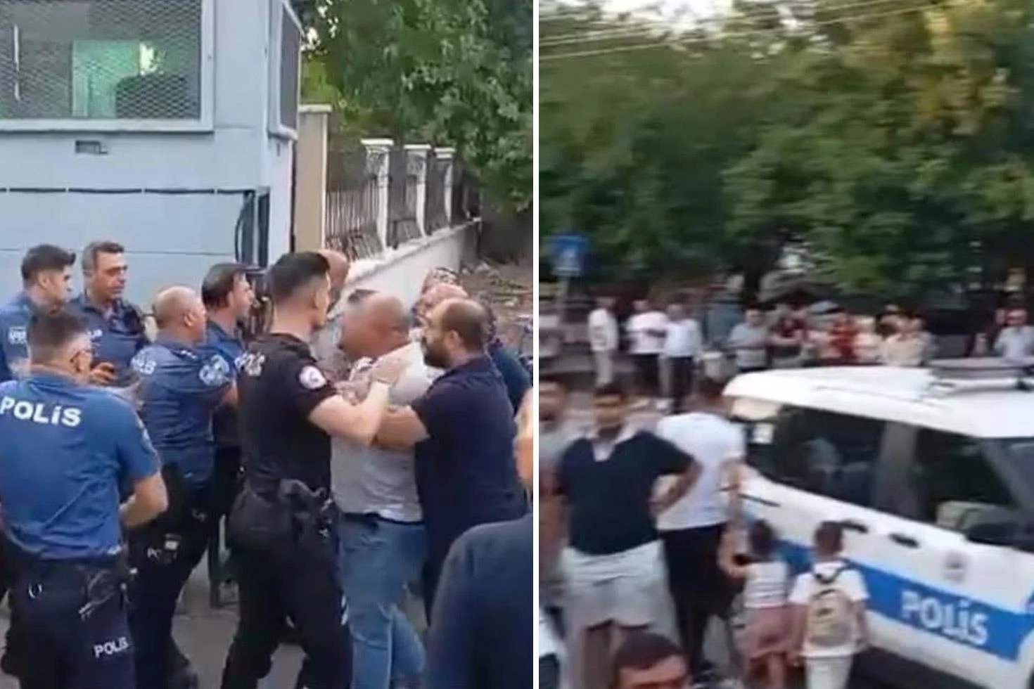 Şehri ayağa kaldıran istismar iddiası! Yüzlerce kişi karakolun önünde toplandı