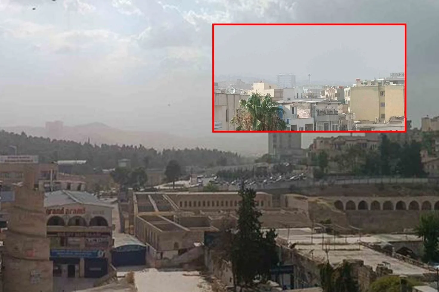 Şanlıurfa’da sıra dışı hava olayı! Bu kez kuzeyden geldi