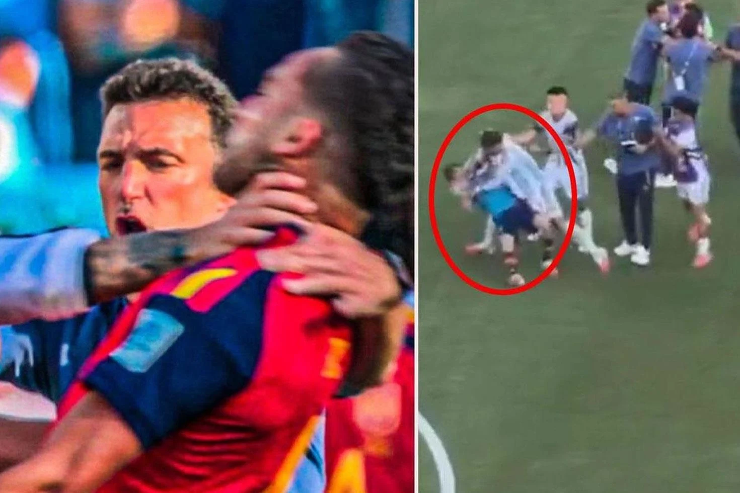 Dünya Kupası finalinde rakip futbolculara saldıran Paredes’e tarihi ceza