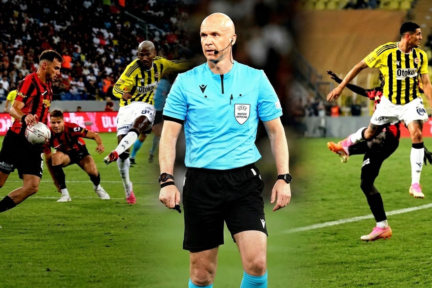 Anthony Taylor, Fenerbahçe’nin penaltı beklediği pozisyonları değerlendirdi