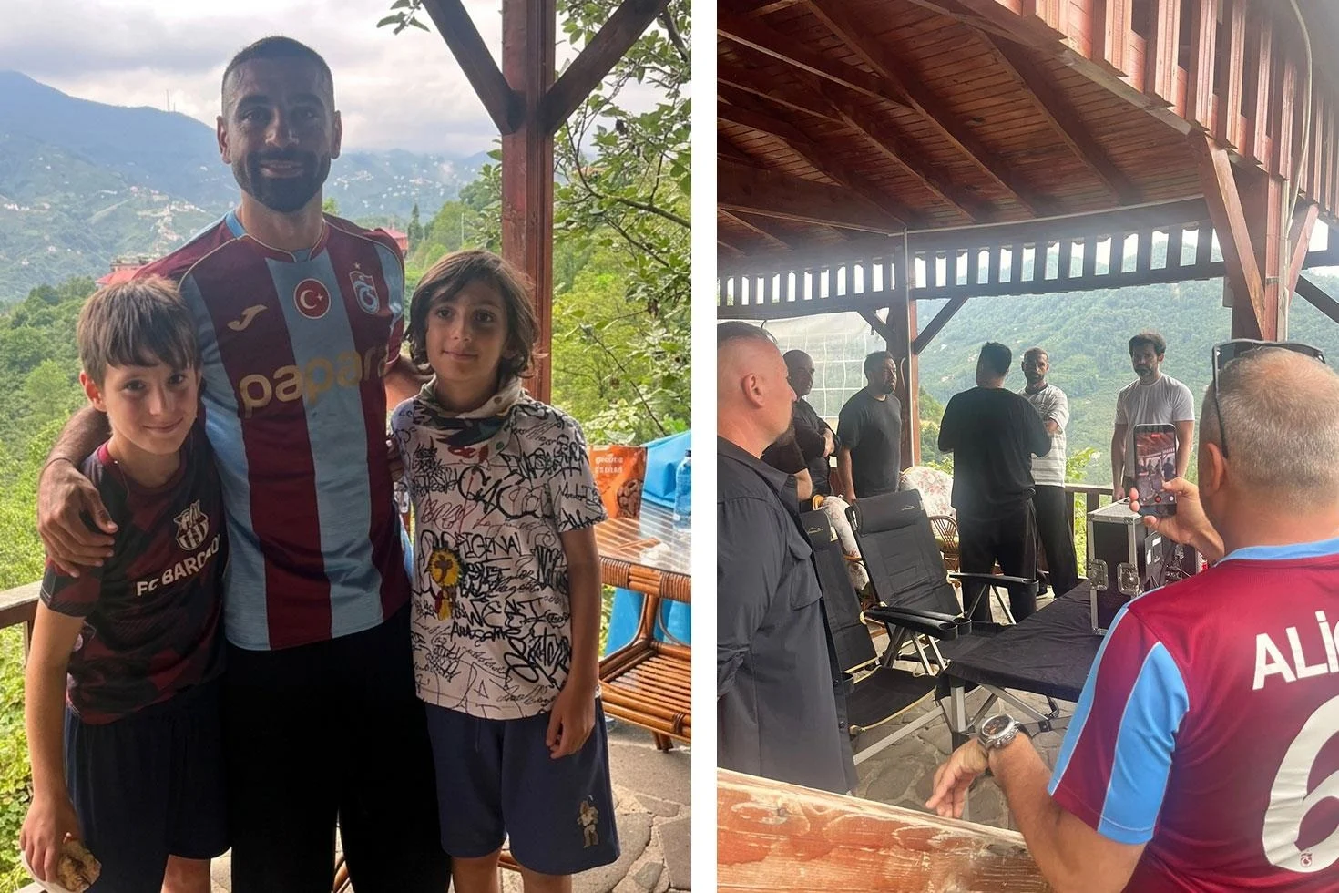 Salah’ın Trabzon’daki ilk ziyareti Araklı ilçesindeki Marzuba mahallesine