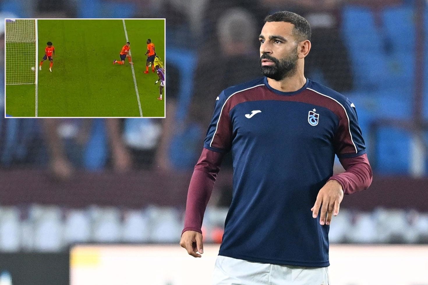 Trabzon’da inanılmaz anlar! Salah ilk golünü attı