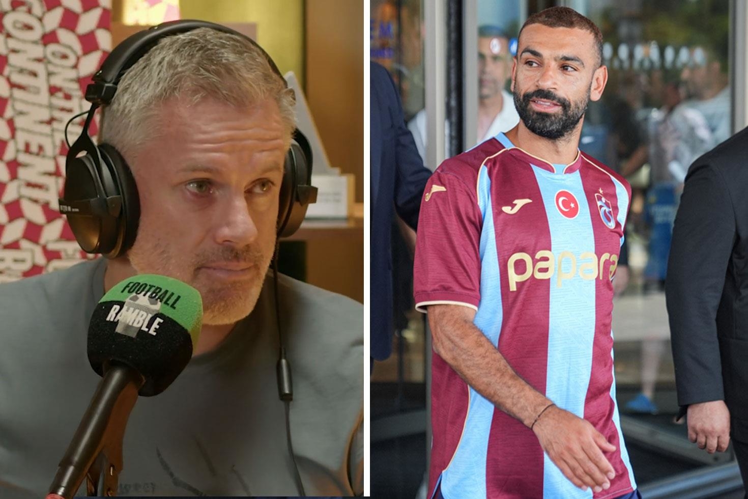 Carragher’den Salah’ın Trabzonspor seçimi için olay sözler: Türkiye onun için düşük
