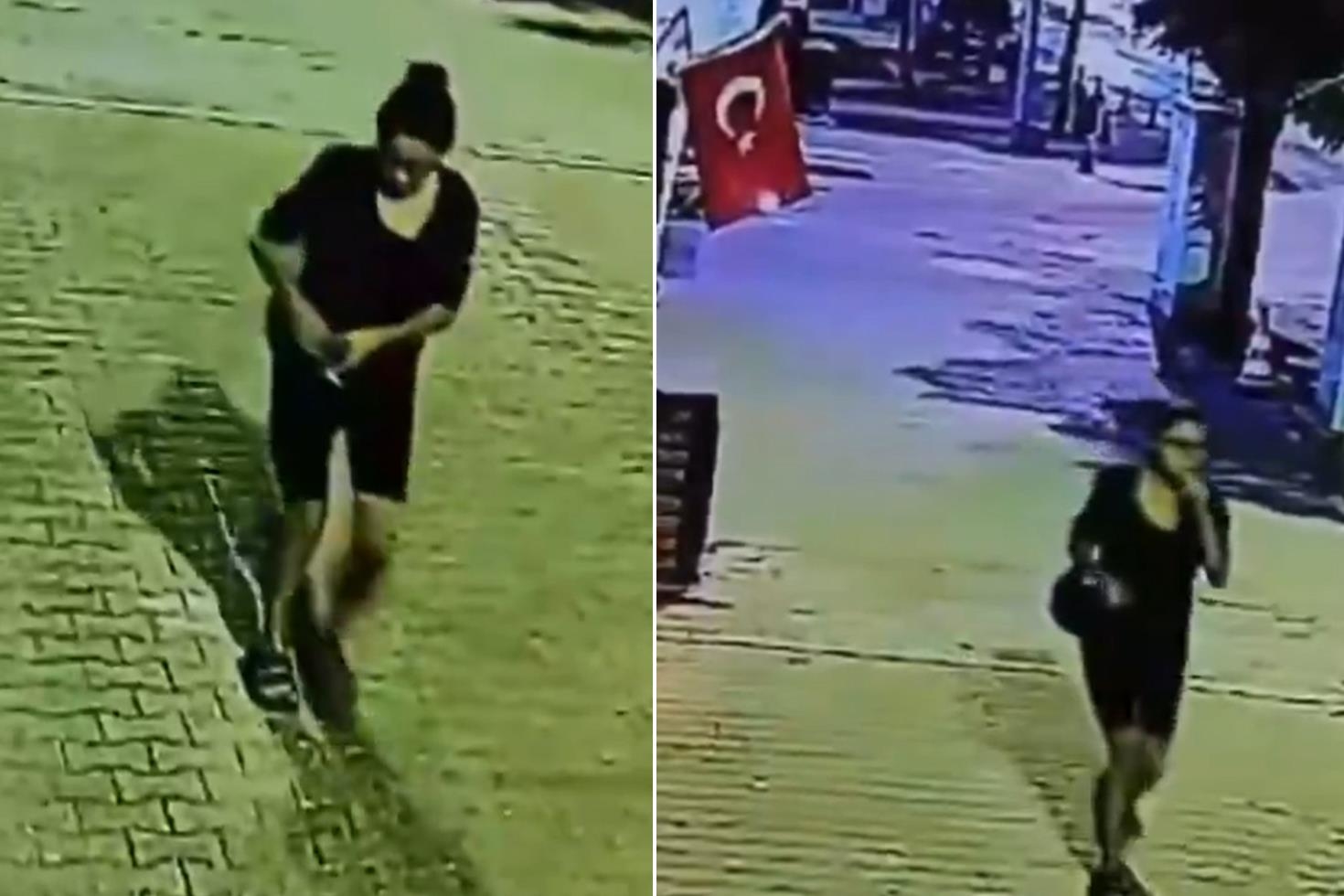 Bayrağa çirkin saldırı! Polis her yerde bu kadını arıyor