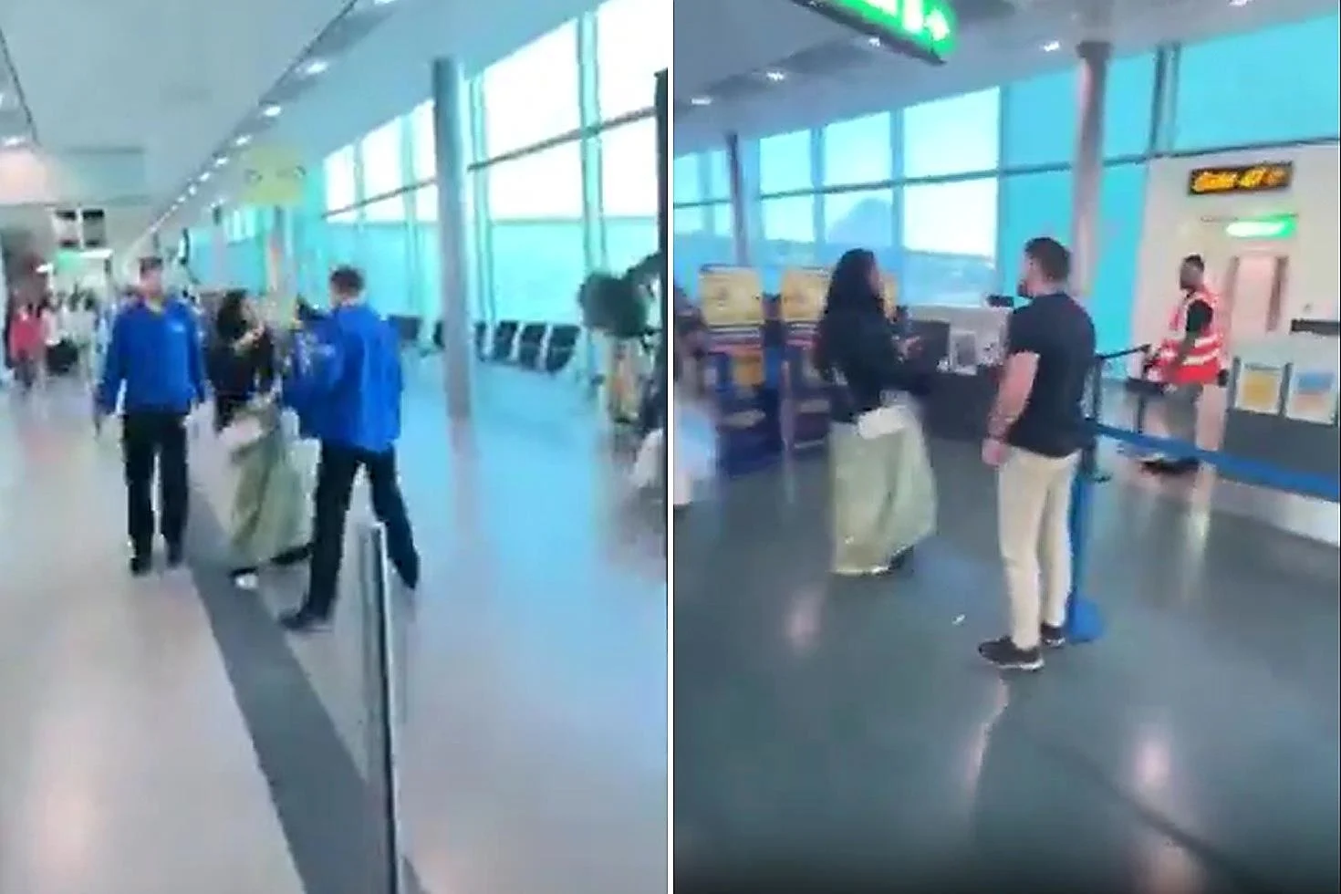 Uçağı kaçırınca kalkışı engellemeye çalışan yolcu gözaltına alındı
