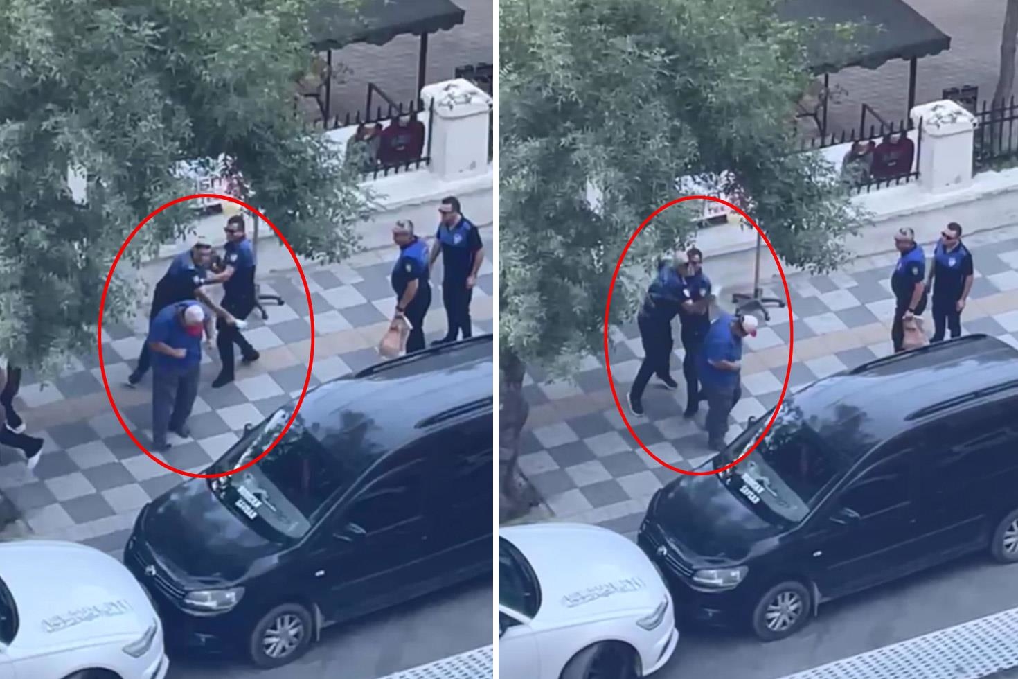 Vicdanları yaralayan görüntü! Neyse ki o zabıta için gereken yapıldı