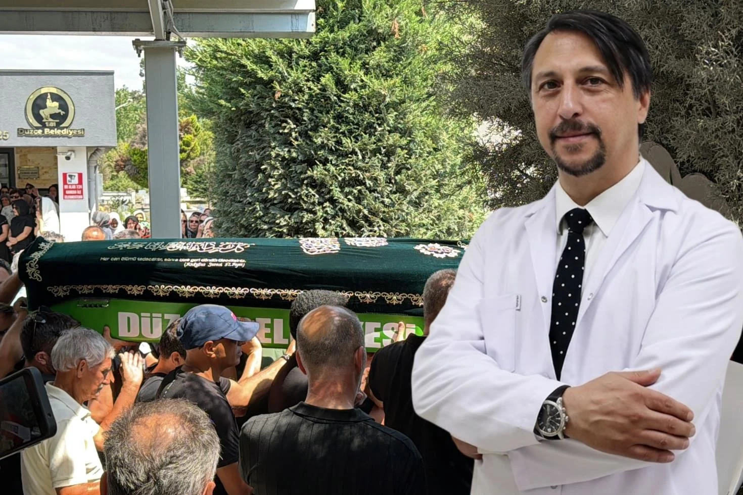 Viyadükte ölü bulunan uzman doktor Erkut Karaca son yolculuğuna uğurlandı