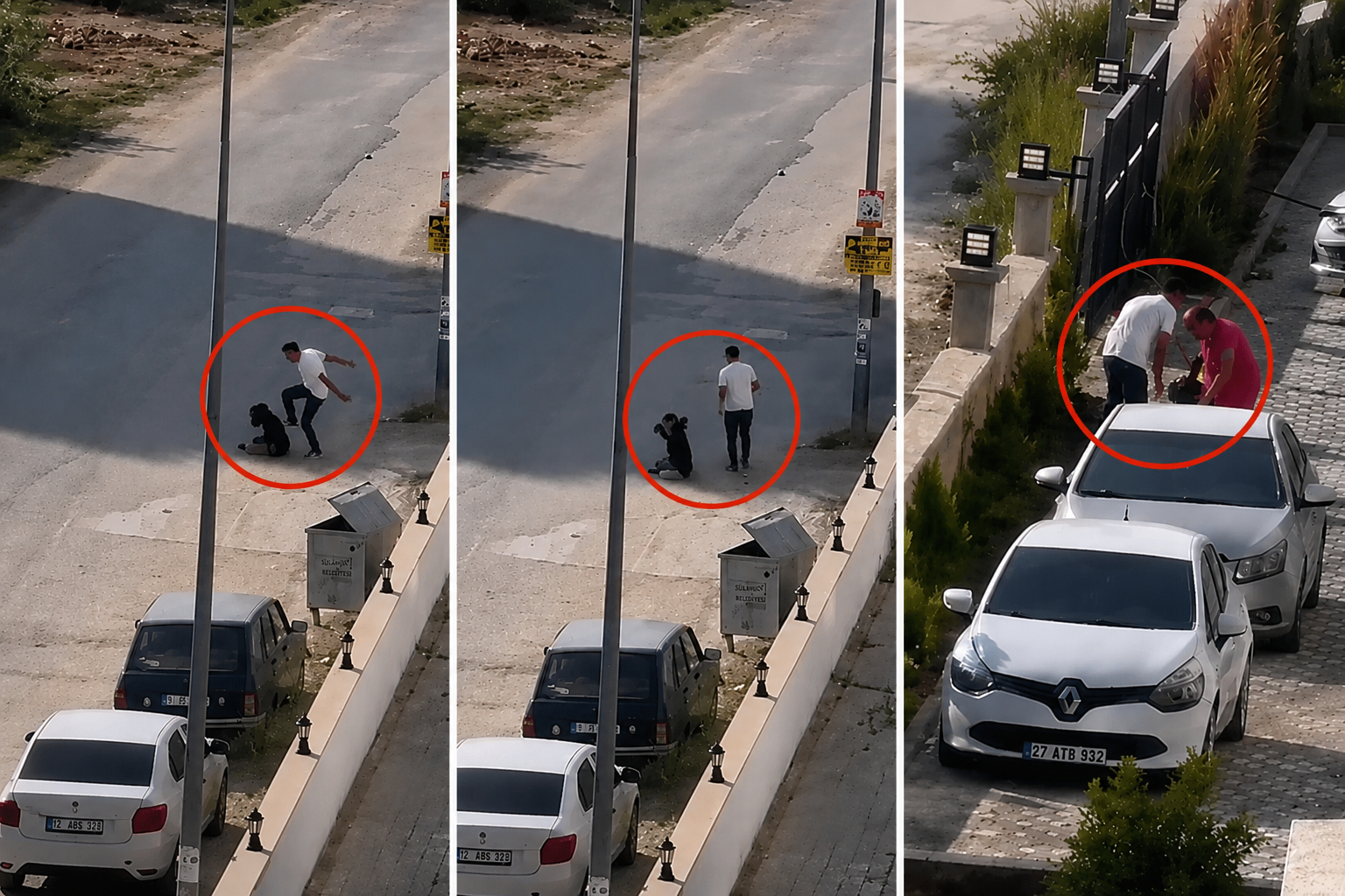 Adana’da sokak ortasında kadına şiddet: Çığlıkları mahallede yankılandı