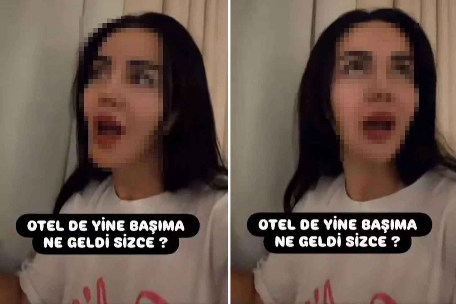 Yer: Gaziantep! Yan odadan gelen sesleri kayda alıp paylaştı