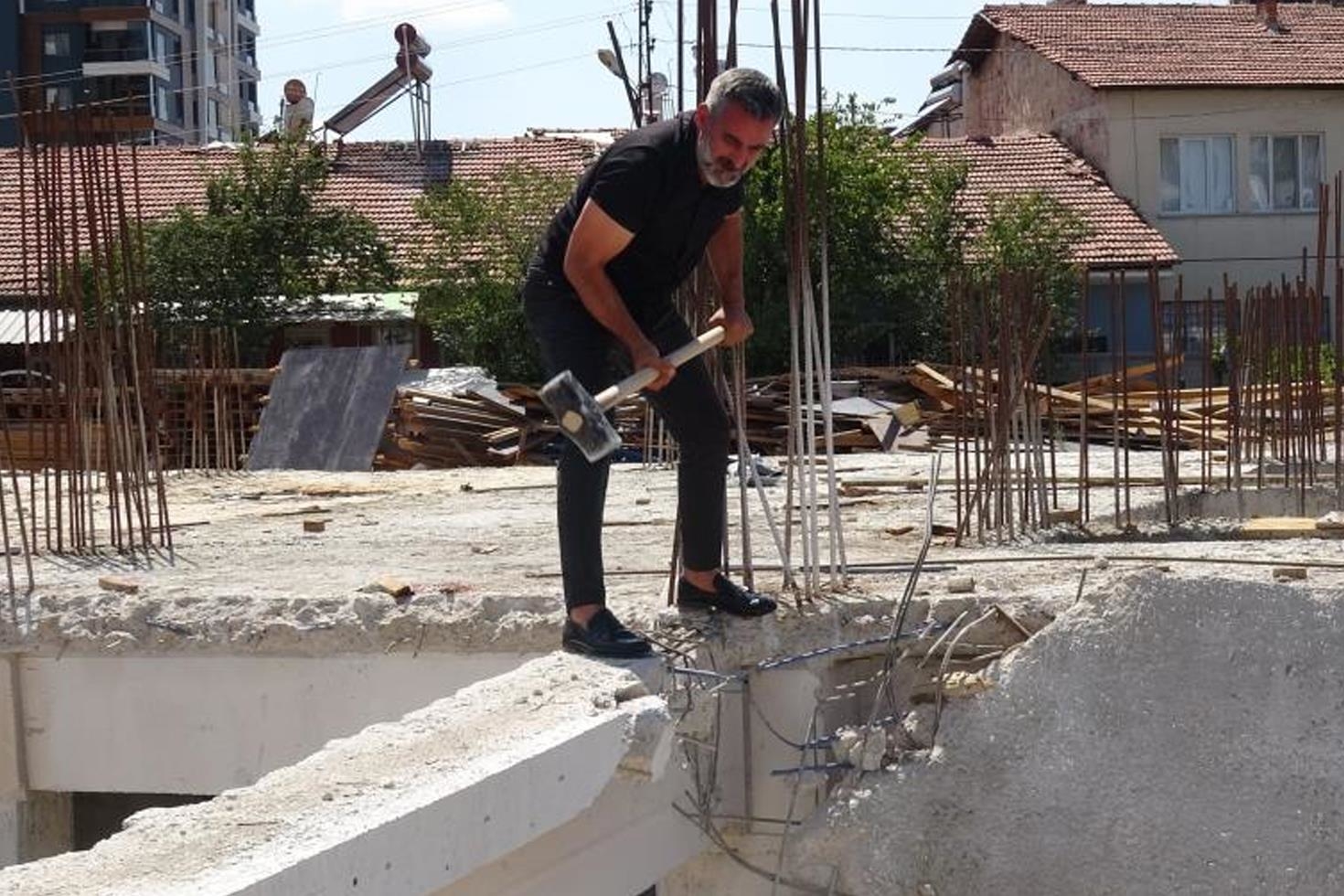 Müteahhit kendi yaptığı binayı “Bu vebali taşımam” diyerek ihbar etti! Hepsi yıkılacak