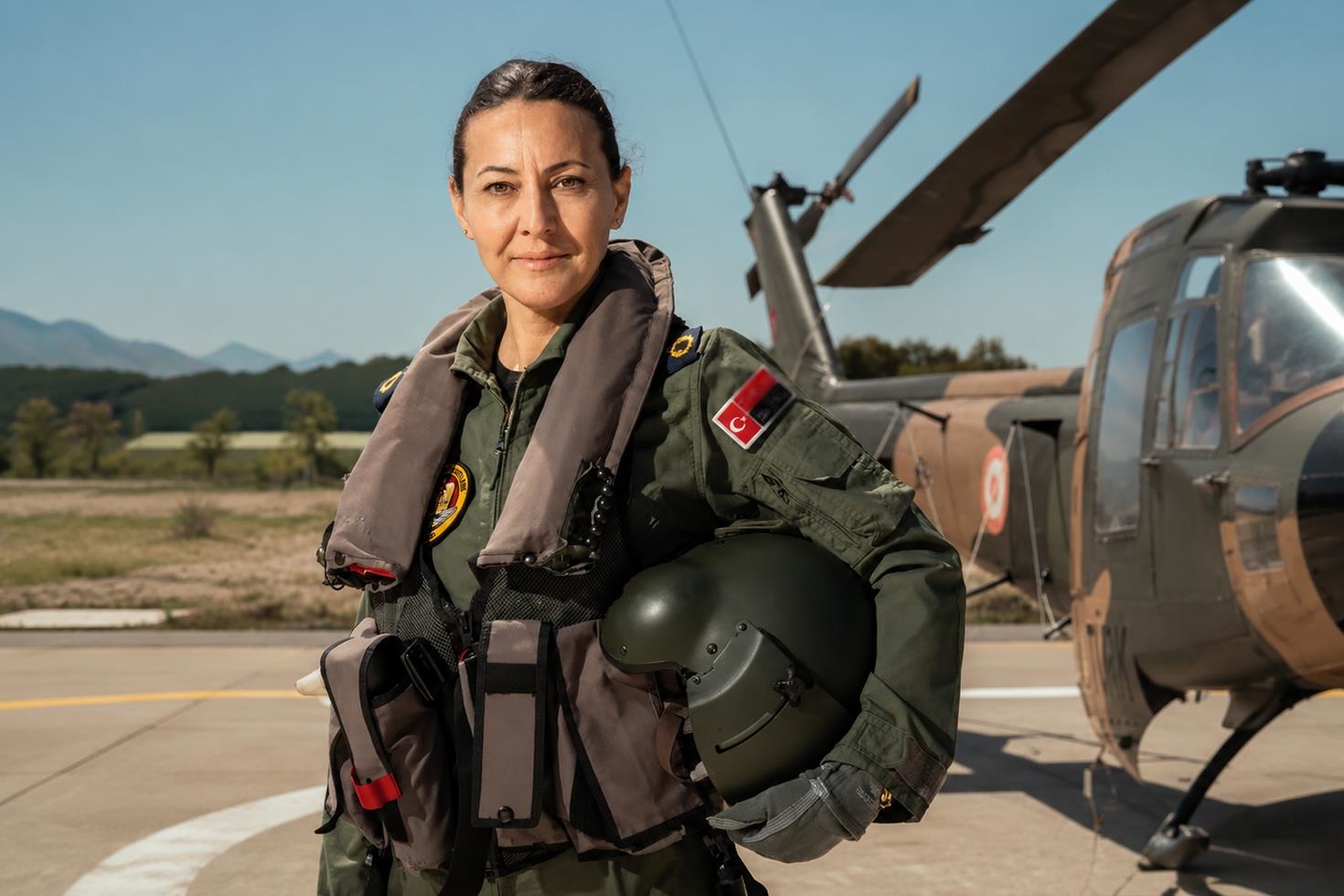 Türk Hava Kuvvetleri’nin ilk kadın paşası Özlem Karapınar oldu