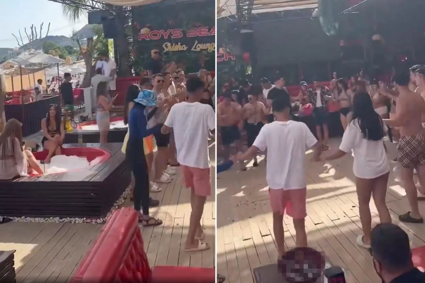 Görüntüler Bodrum’dan! Özel plajda olanları gören herkes aynı yorumu yapıyor