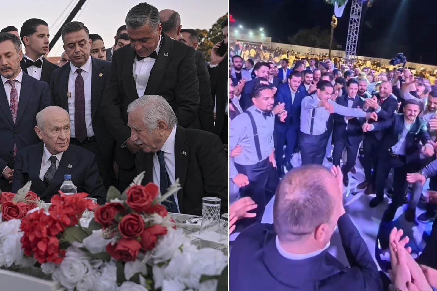 Devlet Bahçeli 20 bin kişinin katıldığı düğünde nikah şahidi oldu