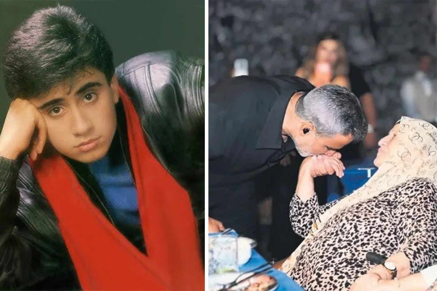 15 yıllık aradan sonra Küçük Emrah sahneyi yarıda kesti! Annesinin elini öptü