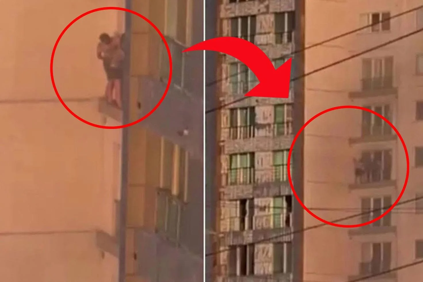 Esenyurt’ta sitede yangın paniği: Baba ve oğlu camın önüne çıkarak kurtarılmayı bekledi