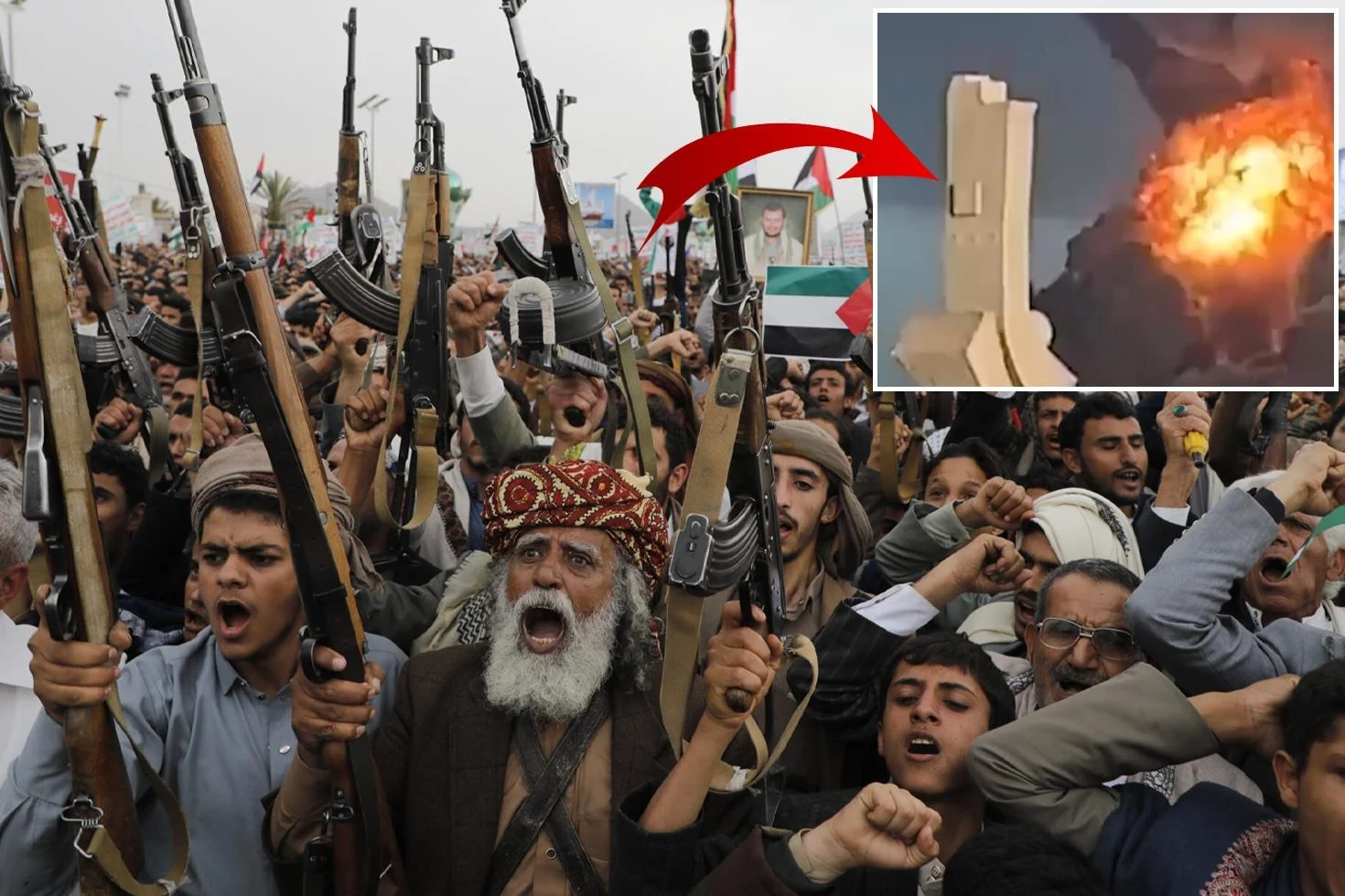 Husilerden Suudi Arabistan’a büyük saldırı! Kritik üs hedefte