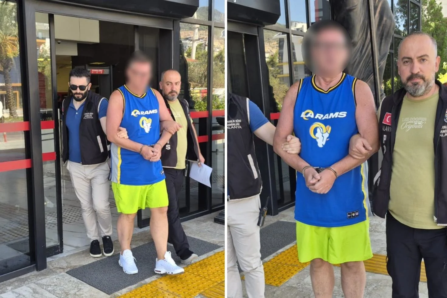 Türk bayrağına tüküren İngiliz turist tutuklandı! Saygısızlığı yanına kar kalmadı