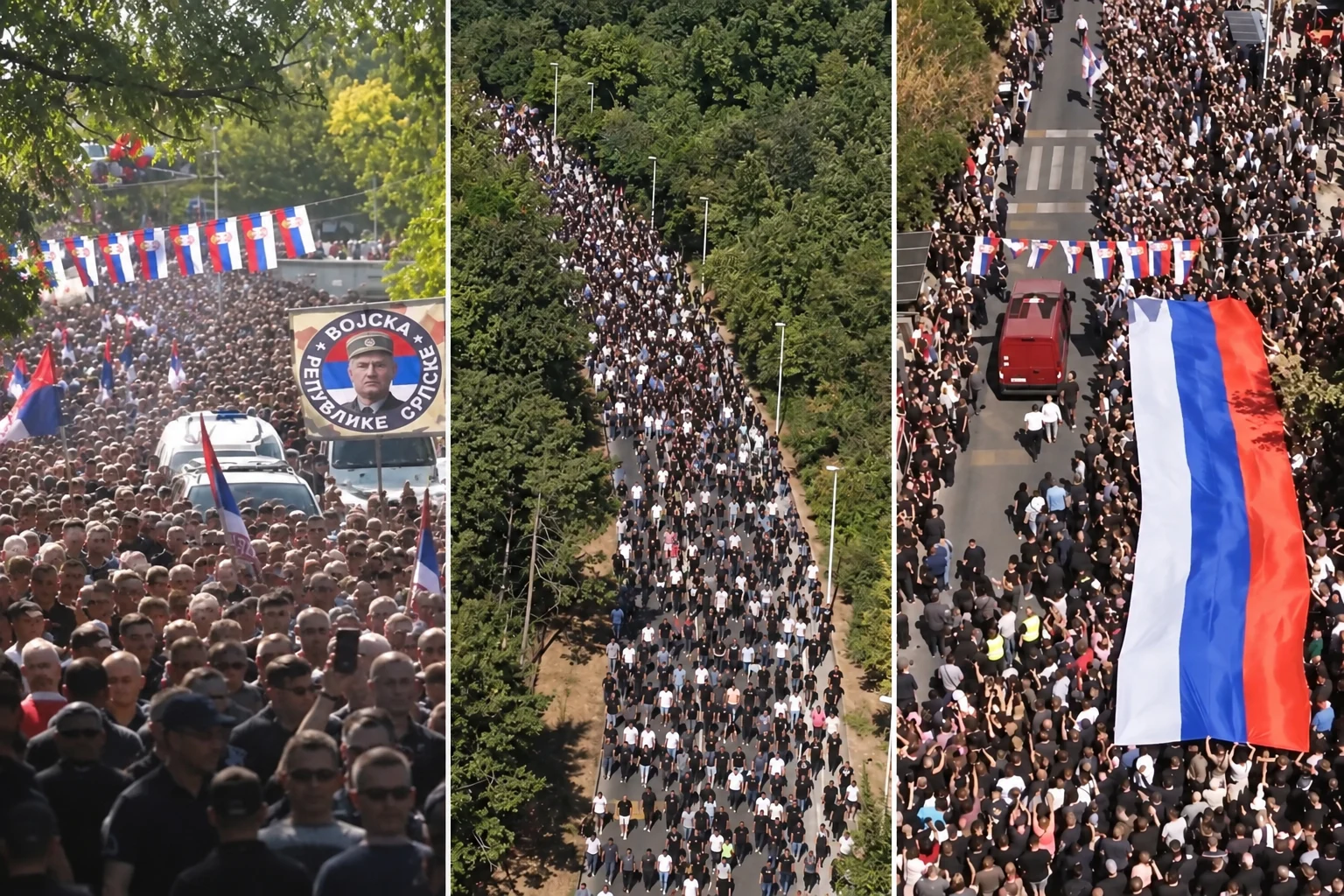 Bosna Kasabı’nı askeri törenle defnettiler! Binlerce kişi cenazesinde toplandı