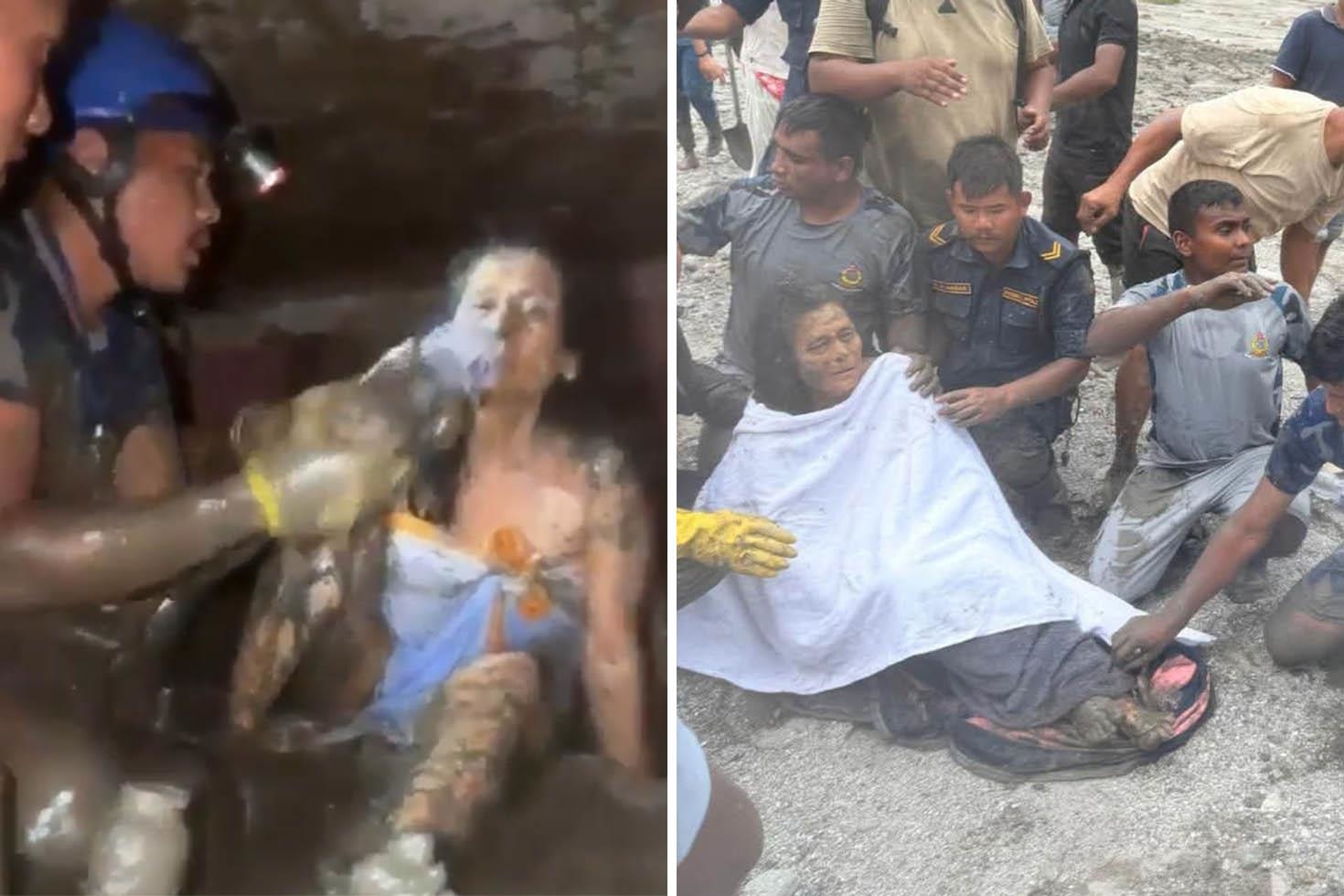 Nepal felaketinin 10’uncu gününde inanılmaz kurtuluş! Öldü denilen kadın sağ çıktı