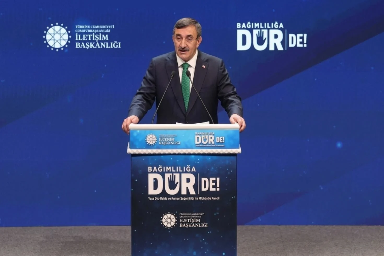 Cumhurbaşkanı Yardımcısı Yılmaz’dan yasa dışı bahis ve kumar bağımlılığıyla mücadelede “öncülük” mesajı