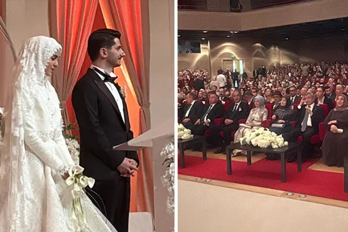 Davutoğlu’nun oğlunun nikahında dikkat çeken detay! Erdoğan davete katılmadı