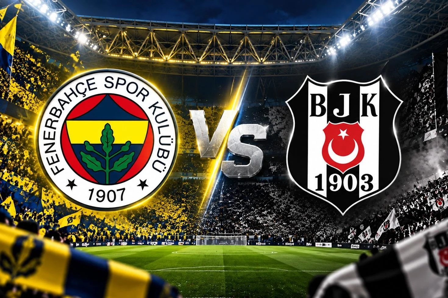 Fenerbahçe-Beşiktaş derbisinde ilk 11’ler belli oldu