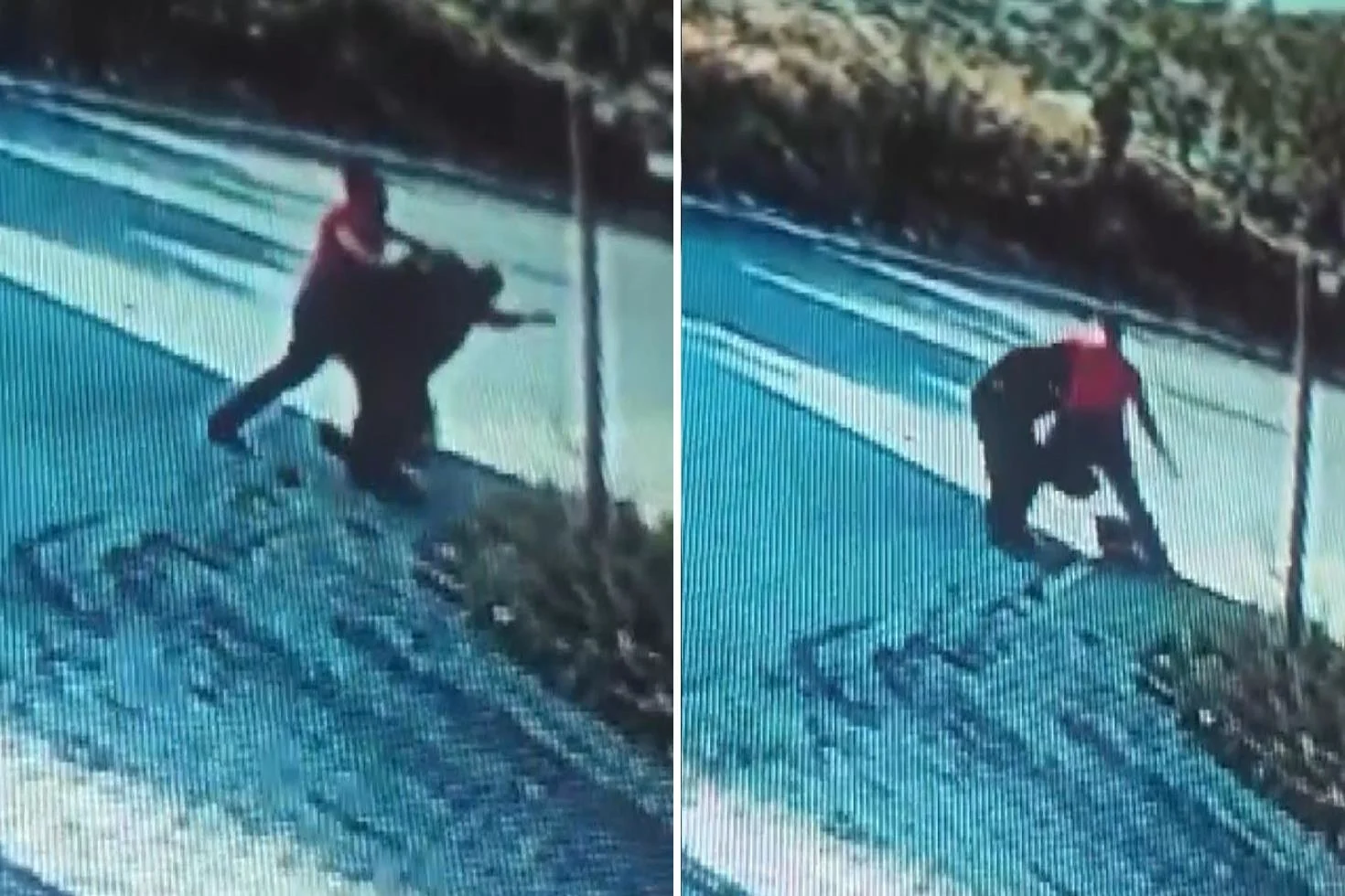 Adana’da engelli vatandaşa tekmeli yumruklu saldırı! Vicdanların kurudu anlar kamerada