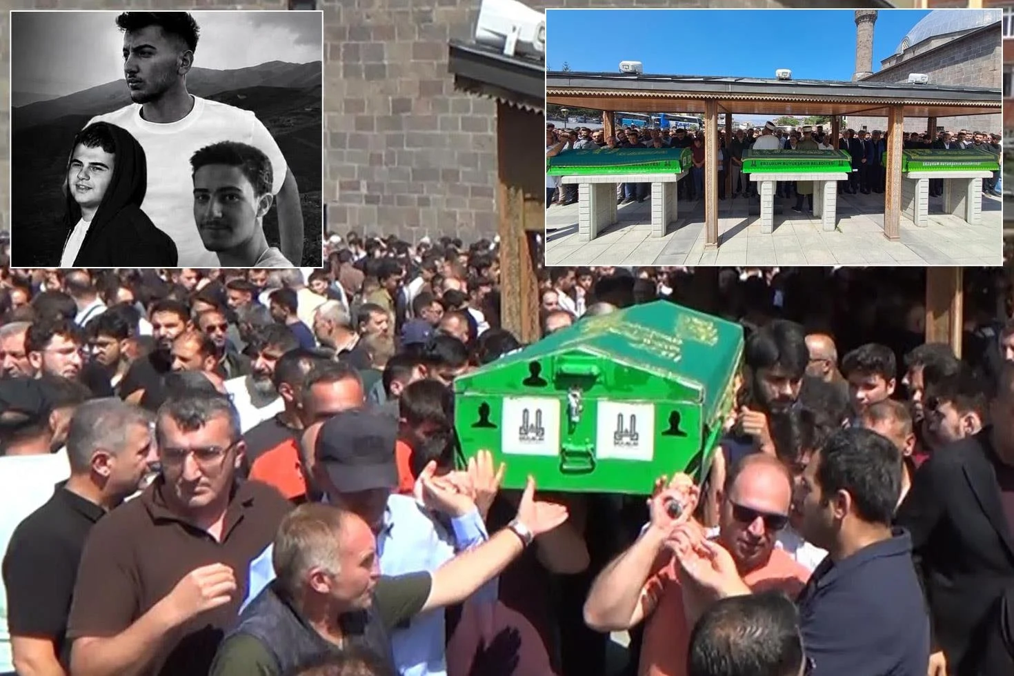 En büyüğü 21 yaşındaydı! Erzurum’da aynı ilçedeki 3 ocağa ateş düştü