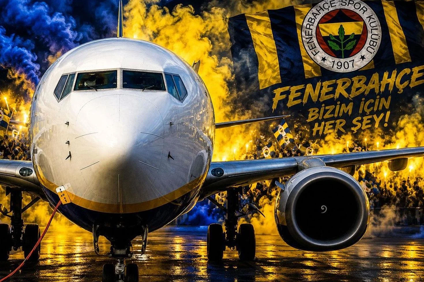 Fenerbahçe’de ayrılık! Uçağa tek başına binip Türkiye’den gitti
