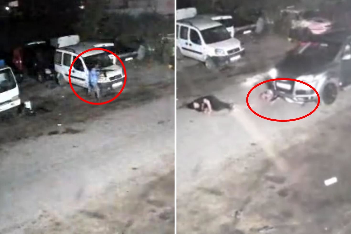 Sanayi sitesi Teksas’a döndü: Tüfekle ateş etti, araçla ezildi