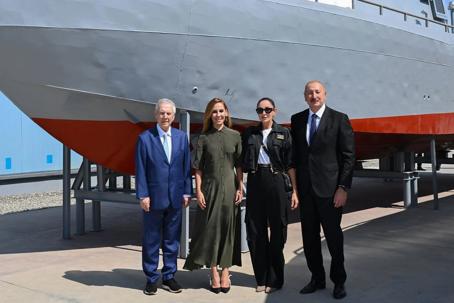 Aziz Yıldırım, Azerbaycan Cumhurbaşkanı Aliyev ile bir araya geldi