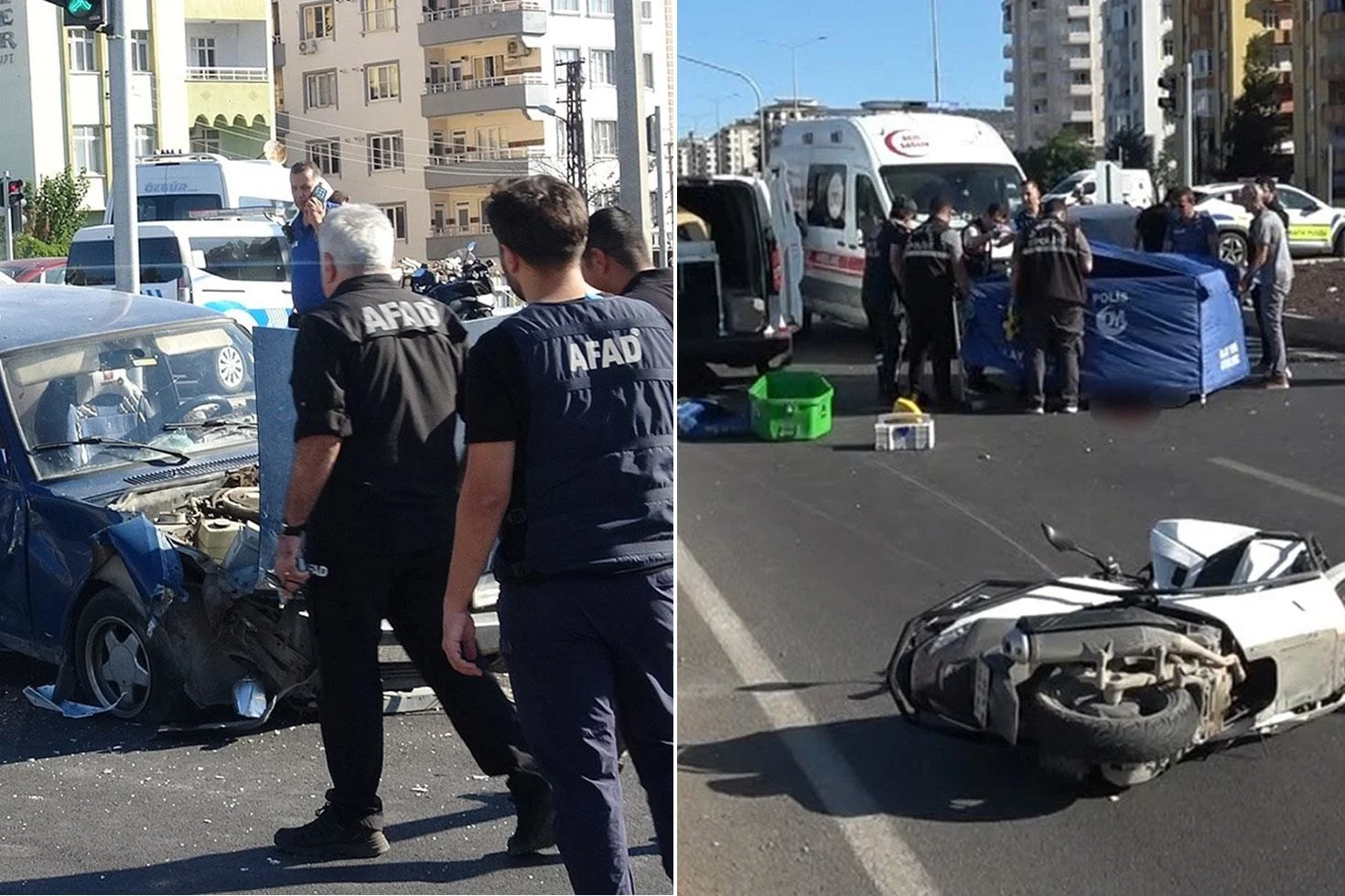 Kırmızı ışıkta geçen otomobil 24 yaşındaki genci hayattan kopardı