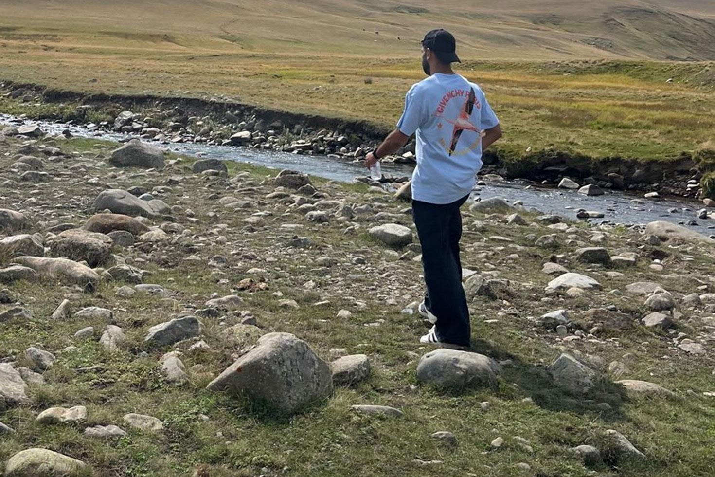 Muhammed Salah izinli gününde soluğu Trabzon’un yaylalarında aldı