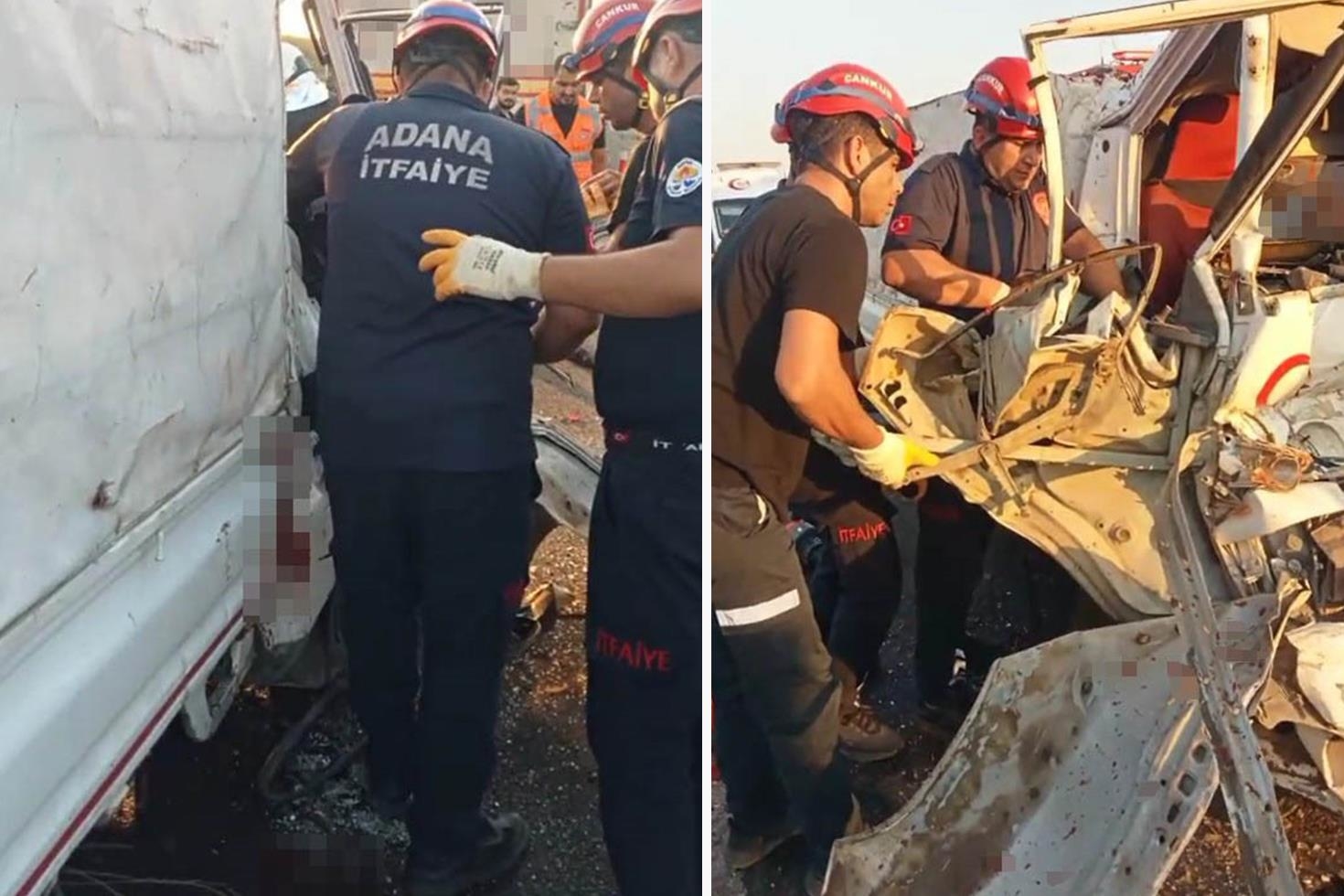 Kamyonet, TIR’a arkadan çarptı: 2 ölü