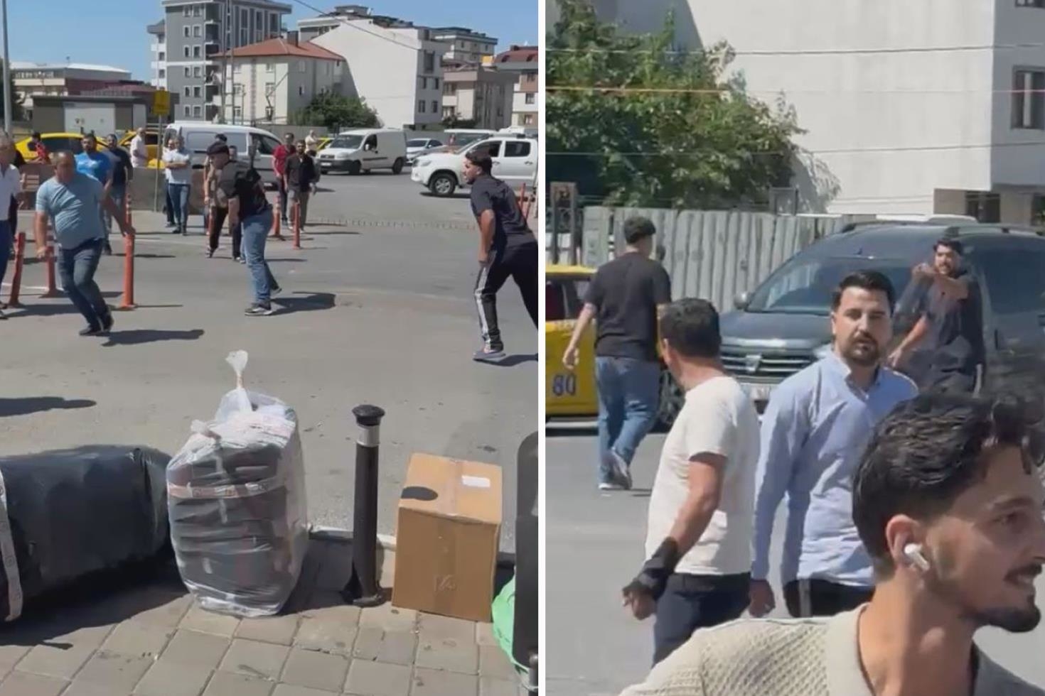 Sultanbeyli’de korsan taksi kavgasında 2 taksici bıçaklandı