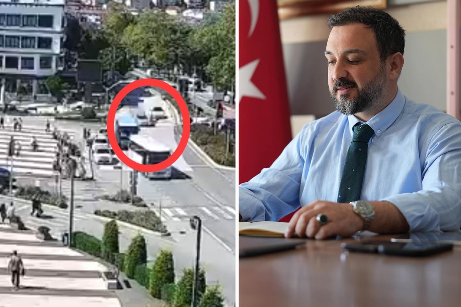 Ordu’da yerel televizyon yöneticisi motosiklet kazasında ağır yaralandı