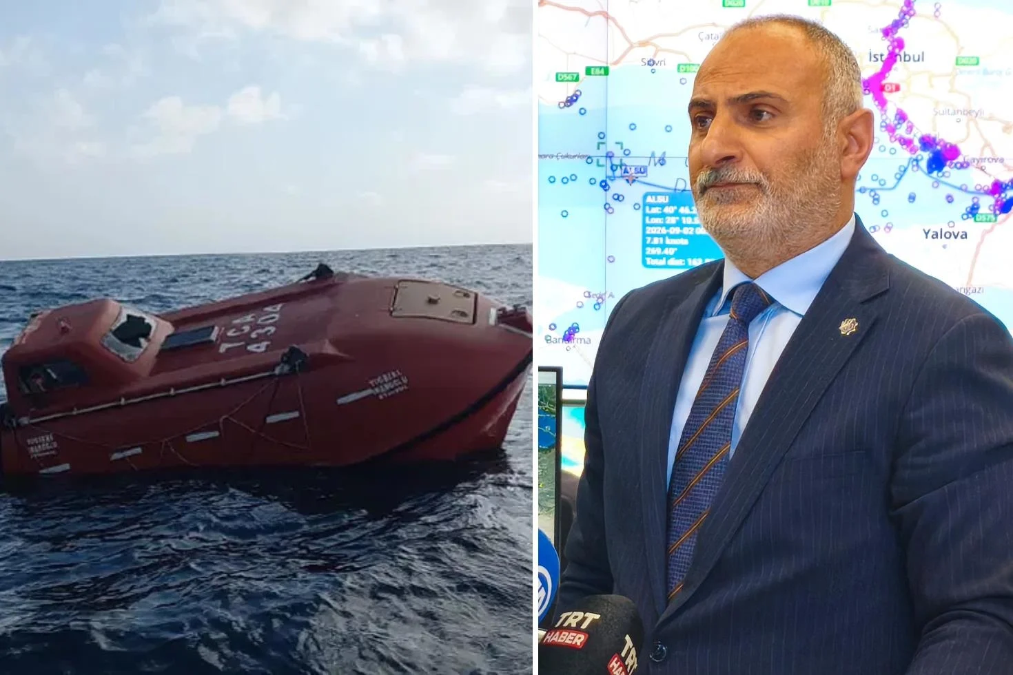 Marmara’da batan gemiyle ilgili yeni detay: Kaptanlar çarpışmadan hemen önce konuşmuş