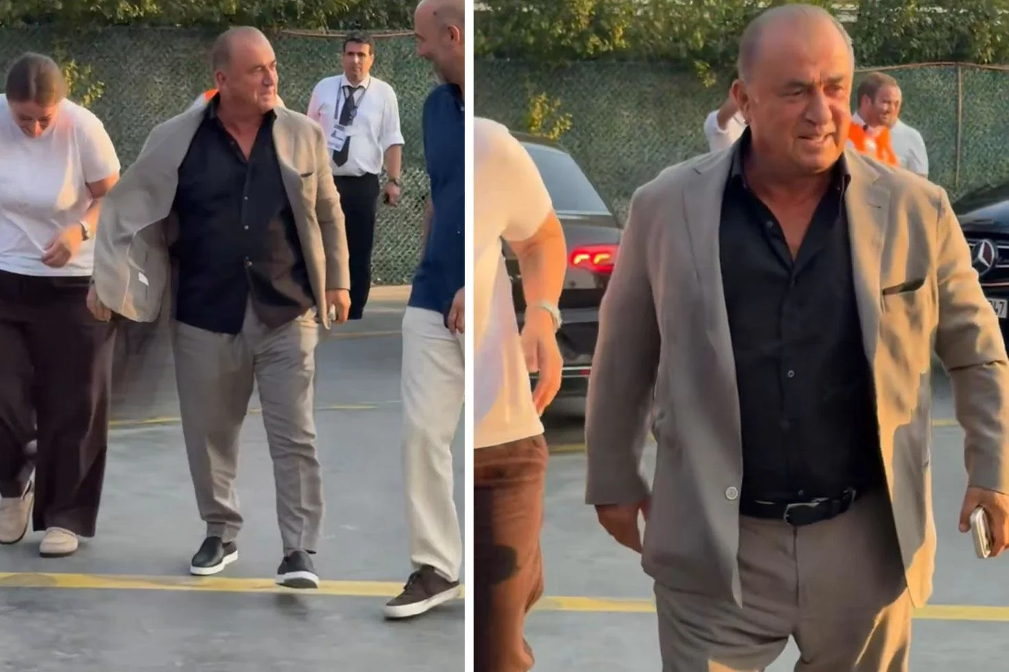 Fatih Terim finalde Filenin Sultanları’nı yalnız bırakmadı