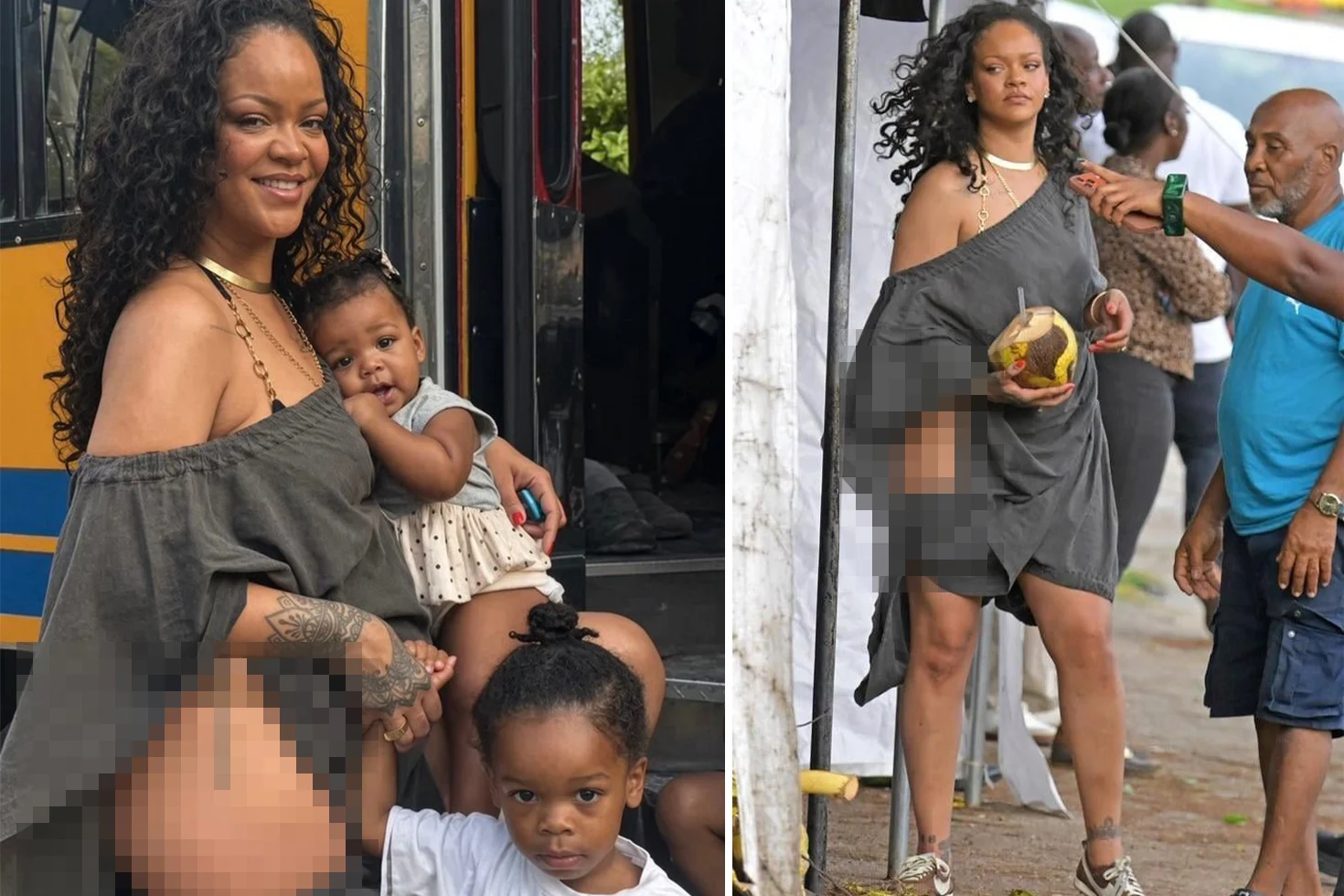 Rihannanin Cesur Tarzi Olay Oldu Barbadosta Dikkat Ceken Kiyafet 20207692 22 Jpg
