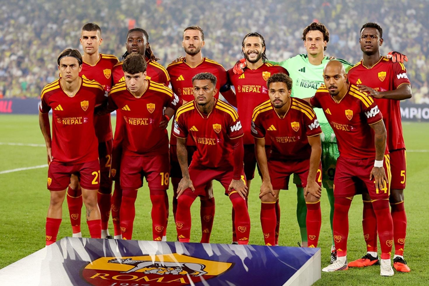 Fenerbahçe ile karşılaşan Roma’dan alkışlanacak hareket